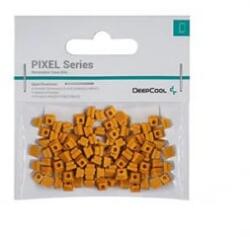Deepcool PIXEL Series szilikon számítógépház dekoráló 100db narancssárga (R-PIXEL-PO100-G-1) (R-PIXEL-PO100-G-1)