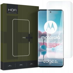 HOFI Folie de protectie Ecran HOFI PRO+ pentru Motorola Edge 40 Neo, Sticla Securizata, UV Glue (fol/ec/hof/pr/me4/st/fu) - vexio