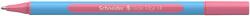 Schneider Golyóstoll, 0, 7 mm, kupakos, SCHNEIDER "Slider Edge XB Pastel", flamingó (TSCSLEXBPF) - primatinta