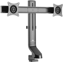 Maclean MC-854 állvány, 2 monitorhoz, 17-27", 14 kg, fekete (62221)