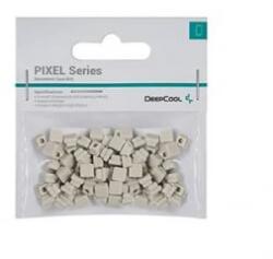Deepcool PIXEL Series szilikon számítógépház dekoráló 100db szürke (R-PIXEL-GY100-G-1)