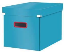 Leitz Négyzet alakú doboz Click&Store COSY, L méret (A4), nyugodt kék színű (53470061)