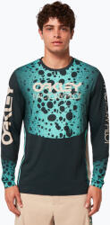 Oakley Tricou de ciclism pentru bărbați Oakley Maven Rc LS verde FOA404403