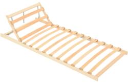 vidaXL 13 léces ágyrács állítható fejtámlával 90 x 200 cm (327262)