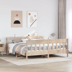 vidaXL tömör fenyőfa ágy matrac nélkül 180 x 200 cm (3306255)