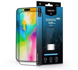 MyScreen MSP MD9228 DGLFG iPhone 16 Pro Max 2.5D 9H fekete üveg kijelzővédő (MS238304) - haztartasibolt