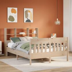 vidaXL tömör fenyőfa ágy matrac nélkül 135 x 190 cm (3323236)