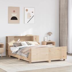 vidaXL tömör fenyőfa ágykeret ágy matrac nélkül 120 x 200 cm (3323770)