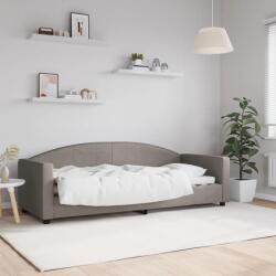 vidaXL tópszínű szövet kanapéágy 80 x 200 cm (354109)