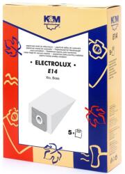 K&M Sac Aspirator Electrolux Xio, Hartie, 5 x Saci, K&M (DUSTBAG-E14-PAP-K&M)