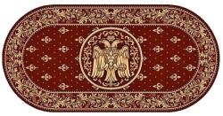 Delta Carpet Covor Bisericesc Oval, 200 x 300 cm, Rosu, Lotos 15077/210 (LOTUS-15077-210-O-23) Covor