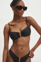 ANSWEAR sutien de baie culoarea negru, cupa usor rigidizata BMYH-BID04S_99X Costum de baie dama