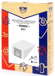 K&M Sac Aspirator Romix Oc 12 Worki, Hartie, 5 x Saci + 2 x Filtre, K&M (DUSTBAG-R11-PAP-K&M)