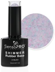 SensoPRO Shimmer Rubber Base SensoPRO Milano, 41 Beaded Rainbow, 10 ml (TBY-S3375)