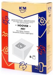 K&M Sac Aspirator Hoover H7, Hartie, 5 x Saci, K&M (DUSTBAG-H01-PAP-K&M)