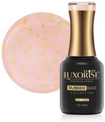 LUXORISE Rubber Base Luxorise Glamour Collection, Coral Blossom 15 ml (TBY-L5423)