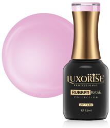 LUXORISE Rubber Base Luxorise Crystal Collection, Satin Blush 15 ml (TBY-L5586)