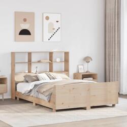 vidaXL tömör fenyőfa ágy matrac nélkül 150x200 cm (3323686)