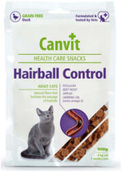  Recompensa pentru pisici Canvit Health Care Snack Hairball 100 gr