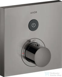 Hansgrohe Axor ShowerSelect Square falsík alatti termosztátos csaptelep 1 fogyasztóhoz, polírozott fekete króm 36714330 (36714330)