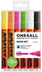 MOLOTOW Set de markere Molotow ONE4ALL 227HS Neon-Set, 6 buc (MLW099)