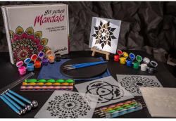 Criando Set pictura Mandala format din 45 de piese - MODEL EXCLUSIV (MDL-101)