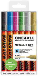 MOLOTOW ONE4ALLâ„¢ 127HS Metallic-Set (MLW101)