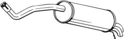 BOSAL Toba esapament finala BOSAL 278-717 (278-717) - automobilus