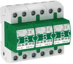 Obo-bettermann Villámáram-levezető 150kA-imp(10/350) 125kA 230V/AC 2kV 6M MC 50-B 3 OBO-BETTERMANN (5096876)