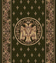 LOTOS Traversa Lotos 15032-310, Latime 120 cm, Model Bisericesc, Verde, Diverse Marimi (15032-310-1210) Covor