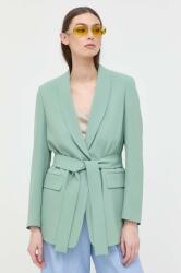 BOSS zakó zöld, sima, egysoros gombolású - zöld 38