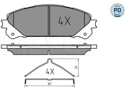 MEYLE set placute frana, frana disc MEYLE -PD: Advanced performance and design. 025 244 5218/PD (025 244 5218/PD)