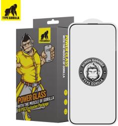 Type Gorilla Apple iPhone 15 Plus/16 Plus TG ESD Anti-Static 10 Darabos 2.5D Full Üvegfólia - Fekete