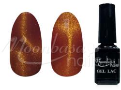 Moonbasanails Tiger eye thermo géllakk 5ml #873 Bíborvörös - mogyoróvaj