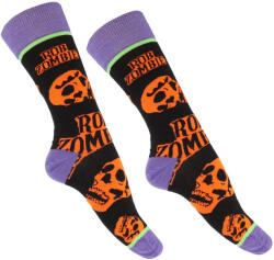 ROCK OFF Șosete Rob Zombie - Orange Skulls - ROCK OFF - RZSCK05MB