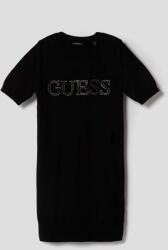 Guess gyerek ruha fekete, midi, egyenes - fekete 122-125 - answear - 17 990 Ft