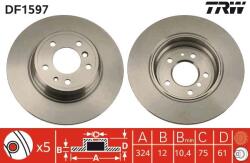TRW Disc frana TRW DF1597 - automobilus
