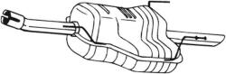 BOSAL Toba esapament finala BOSAL 185-167 (185-167) - automobilus