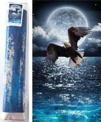 NORIMPEX - Puzzle Pictura cu diamant: Night hunter 80x40 cm - 1 - 39 piese