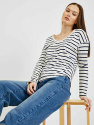 GAP Organic раирана тениска GAP GAP | Byal | ЖЕНИ | XS