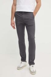 Calvin Klein nadrág férfi, szürke, testhezálló, K10K113696 - szürke 30/32