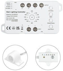 MIBOXER Controler de scara 2x PIR Senzor Miboxer 12-24V 25A