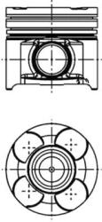 Kolbenschmidt dugattyú KOLBENSCHMIDT 40660600 (40660600)