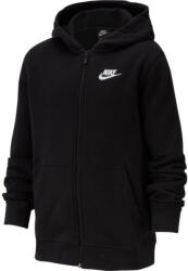 Nike Fiú pulóver Nike NSW Hoodie FZ Club B - Fekete