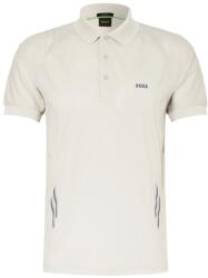 BOSS Férfi teniszpolo BOSS Piraq Active Slim Fit Polo Shirt - Bézs