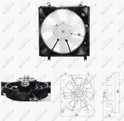 NRF ventilátor, motorhűtés NRF 47696 (47696)