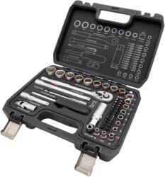 Lincos Spline foglalat és bit készlet, 52db (DK-125203)