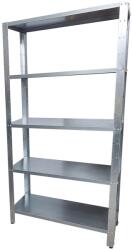 Lincos Salgó polc 5 polccal, horganyzott, 92x42cm polcok, 180cm magas (M5-SP-N180)