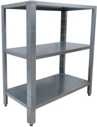 Lincos Salgó polc 3 polccal, horganyzott, 92x42cm polcok, 100cm magas (M5-SP-N100)