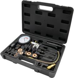 Lincos Diesel kompresszió mérő, injektor, izzítógyertya adapterekkel, 14 db-os (MG50181)